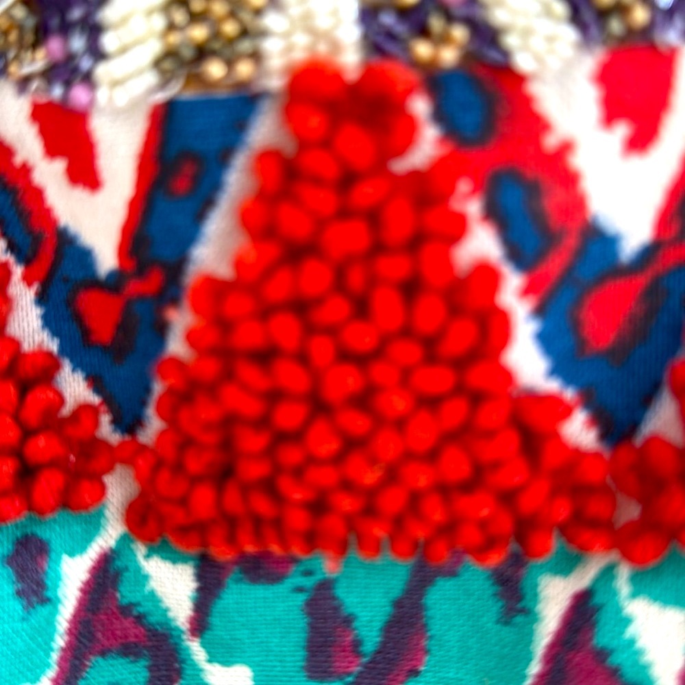 Anthropologie Jasper and Jeera Embroidered Tote Bag. - Picture 12 of 12